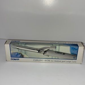 Vintage 1987 Conair pro style curls series curling iron 3/4” New in box